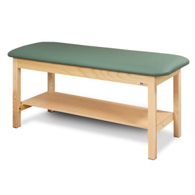 Complete #21457 Treatment Table Flat Top W/ Full Shelf